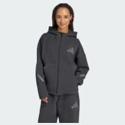 adidas ネイビー フルジップパーカー セットアップ adidas アディダス メンズ スウェット フルジップ QTR ニット