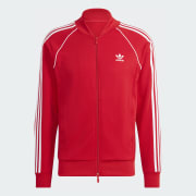 adidas Adicolor Classics SST Track Jacket - Red | Free