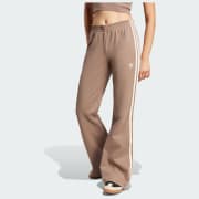adicolor 3-Stripes Flared Track Pants, Black | adidas UK