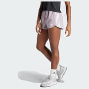 adidas Pacer Training 3-Stripes Woven High-Rise Shorts