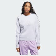 adidas Seasonal Essentials Pearls Graphic Sweatshirt - Grey | Free
