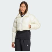 アディダス Essentials グロッシー 2-in-1スタイル クロップド丈