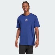 adidas Memories Of Sport Gallery Graphic Tee - Blue | Free