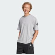 adidas Essentials Loose Fit 3 Bar Logo Tee - Pink | Free