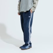 アディダス SSTアディカラー ベロア トラックパンツ - ブルー