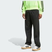 新品 adidas 黒2XL モノグラム ファイヤーバードトラックパンツ