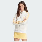adidas Premium Originals Crepe Track Top - White | adidas