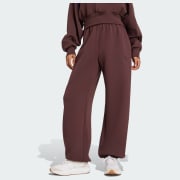 adidas Soft Lux Loose Pant - Brown | Free Shipping with adiClub