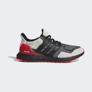 Product color: Crystal White / Core Black / Better Scarlet
