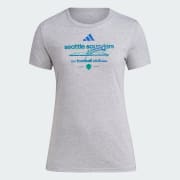 adidas Seattle Sounders FC Short Sleeve Tee - Blue | Free