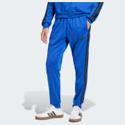 adidas 3-Stripes Tricot Regular Tapered Track Pants - Black | Free