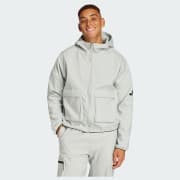 adidas City Escape Premium Full-Zip Hoodie - Grey | adidas UK