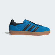 adidas Gazelle Indoor Shoes - Blue | Free Shipping with