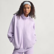 adidas Soft Lux Loose Full-Zip - Purple | adidas Türkiye