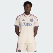 adidas Ajax Amsterdam 25/26 Third Jersey - Beige | adidas UK