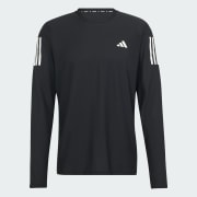 adidas Men's Running Own The Run Long Sleeve Tee - Black