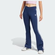 【お取り寄せ】 adidas Flared Leggings - Blue | Free Shipping with adiClub ウォーキング・ランニングウェア