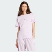 adidas Essentials Small Logo Cotton Tee - White | Free