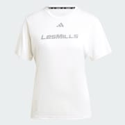 アディダス Les Mills グラフィック 半袖Tシャツ - ホワイト