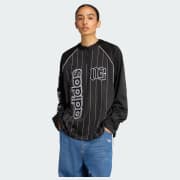 adidas ORIGINALS BB LS JERSEY - Black | Free Shipping with adiClub