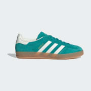 adidas Gazelle Indoor Shoes - Green | Free Shipping with