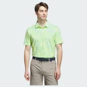 adidas Ultimate365 Textured Print Polo Shirt - Blue | Free