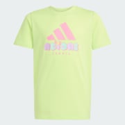★adidas★ tennis graphic tee JM8961 adidas Tennis Graphic Tee - White | Free Shipping with