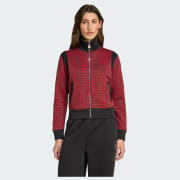 Houndstooth Track Jacket