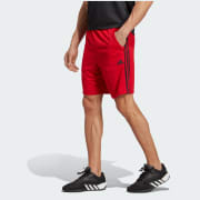 Train Essentials Piqué 3-Stripes Training Shorts