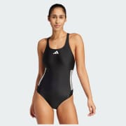 【Adidas コリア】 V-back Swimsuit adidas 3-Stripes C-Back Swimsuit - Black | Free Shipping