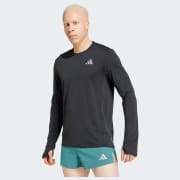 アディダス アディゼロ 駅伝 ランニング長袖Tシャツ - ホワイト