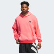 スウェット・トレーナー adidas Anthony Adwords Hoodie Black IU2809 IU2809 Clothing - Anthony Edwards 1 Foundation Hoodie - Black