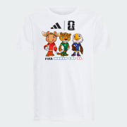 adidas FIFA World Cup 2026 Fresh T-Shirt Kids - White | Free