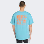 adidas Sport Club GFX Oversized Tee - Blue | adidas Thailand