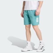adidas Club Tennis Climacool 3-Stripes Shorts - White | Free
