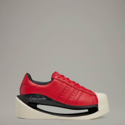 adidas Y-3 Gendo Superstar Shoes - Red | Free Shipping with