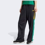 ADIDAS TIRO パンツ ブラック イエロー adidas Tiro Nations Pack Wide-Leg Pants - Black | Free
