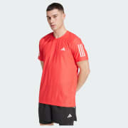 adidas Own the Run Tee - Black | Free Shipping with adiClub