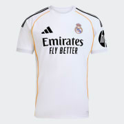 adidas Real Madrid 25/26 Home Bellingham Jersey - White | Free