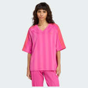 adidas Loose Linear Tee - Pink | Free Shipping with adiClub