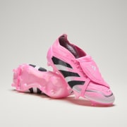 adidas Predator BECKHAM ピンク サッカーシューズ Chuteira PREDATOR ELITE Fold-Over Tongue Firm Ground Football