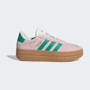 Product color: Clear Pink / Court Green / Core White