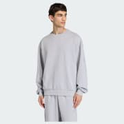 adidas SOFT LUX SWEATSHIRT - Grey | Free Shipping with adiClub