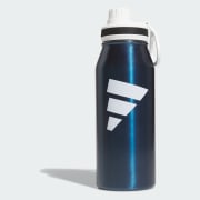 adidas L Steel 1L Metal Bottle - Blue | Free Shipping with adiClub