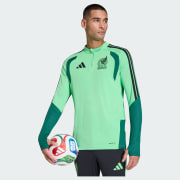 adidas Mexico 26 Tiro Training Top - Green | Free Shipping with