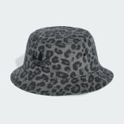 adidas Leopard Bucket Hat - Grey | Free Shipping with