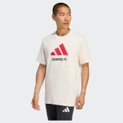 adidas Liverpool FC Seasonal Graphic Tee - White | Free Shipping