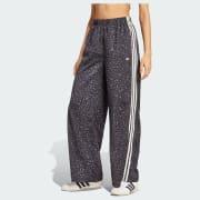 adidas Originals Wide Leg Satin Pants