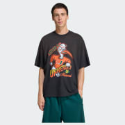 adidas Miami Hurricanes Originals Graphic Tee - Black | Free