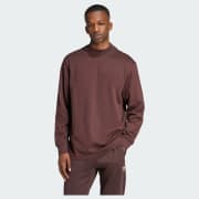 ★adidas★ Lip Long Sleeve Tee Brown adidas Long Sleeve Mock Neck Long-sleeve Top - Brown